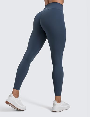 Image of CRZ YOGA Secretsculpt Leggings 25 inch | Butterlift, Buttery Soft, Moderate Compression, Workout, Pilates, No Front Seam, Booty Scrunch Butt, High Waist, for Women