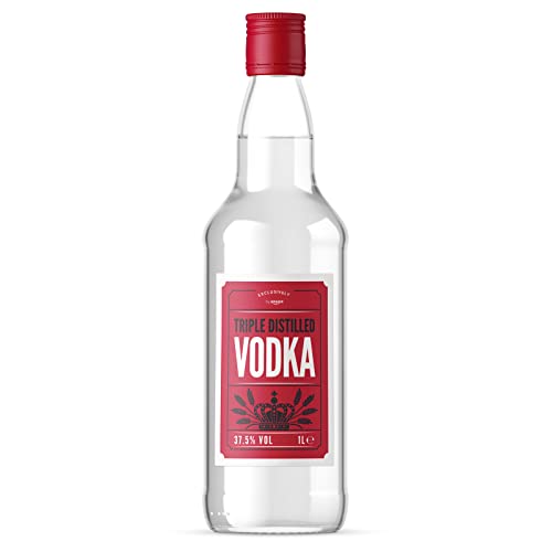 by Amazon Vodka, dreifach destilliert, hergestellt und abgefüllt in Großbritannien, 1000ml/1L