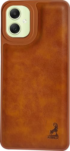 Image of AIBEX Shield Compatible with Samsung Galaxy A05 / Samsung Galaxy F05 / Samsung Galaxy M05 Back Cover | Flexible Vegan Leather | Full Camera Protection | Raised Edges | Super Soft-Touch | Bumper Case