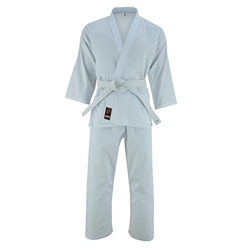 Jaguar Pro Gear - Essential Light Weight Karate Uniform Gi With Free White Belt- Kids Adults Unisex - Tested And Approved Lw-J-1001-1020 Lw-J-1001-1020 #TOP2