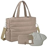 Mimis & Boris Bolso Carro Bebe Universal Bolso Cambiador Organizador Carrito Bebe Gran Capacidad Bolsa Cochecito Impermeable para Silla de Paseo con Cambiador Portatil Incluido Diseño Moderno Elegante