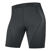 GORE WEAR Herren C5 Liner Kurze Unterziehtights, Schwarz, XL EU