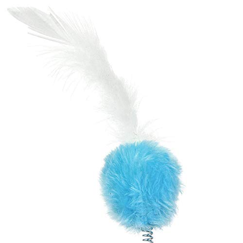 Brinquedo Arranhador Divert Cat para Gatos Cara de Gato Azul