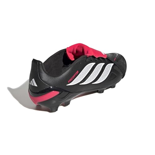 adidas Unisex League Fold-Over Tongue Firm Ground Footb, Black/White/Lucid Red, 4 - image 7