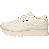 Schaftstoff: Naturleder Fila Damen Orbit Zeppa L wmn Sneaker, Weiß (Antique White 00y), 40 EU