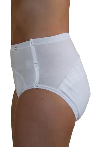 Inkontinenzslip für Damen von Hydas – waschbar und knöpfbar