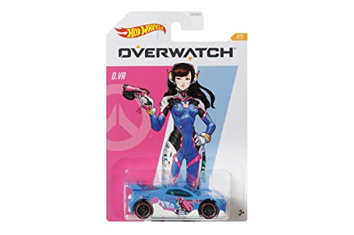 Hot Wheels 2020 Overwatch Escala 1:64 D.Va MS-T Suzuka miniatura 1