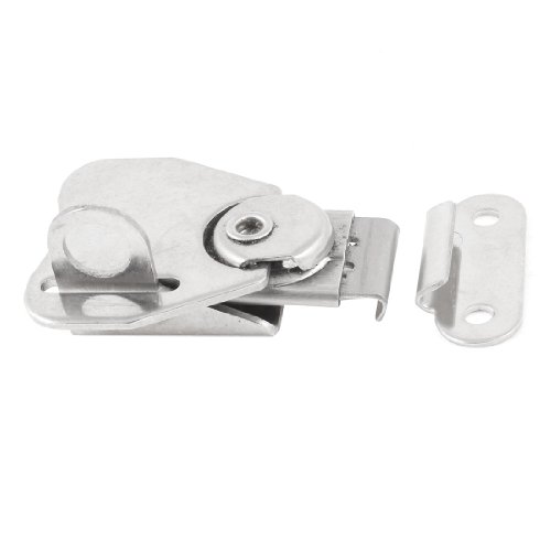 Image of Aexit 6.5cm Long Padlocks & Hasps Spring Loaded Toggle Latch Hasp for Hasps Drawer Cupboard