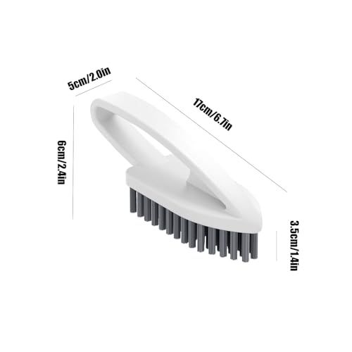 Genérico Limpiador De cepillosparaBotas - cepillosparaLustrar Zapatos Con Mango, Herramienta De Limpieza Multifunción De Cerdas | Cuidado Eficaz De La Ropa En El Hogar | Limpiador De cepillosparaB - imagen 5