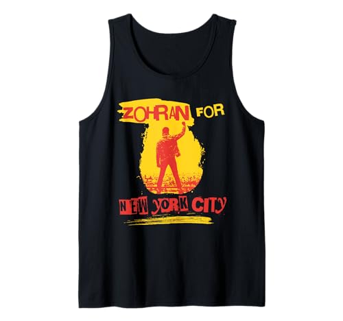 Zohran Mamdani für NYC Mayor Funny Progressive Pro Zohran Tank Top