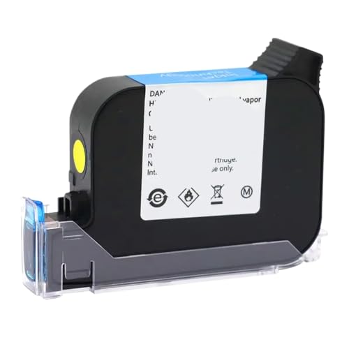 Cartouche d'encre écosolvant JS12 noire pour impression thermique portable 600DPI