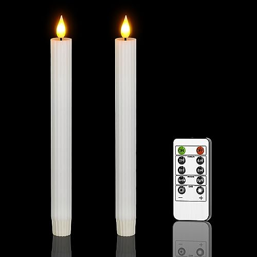 Ymenow LED Taper Candles Battery Operated