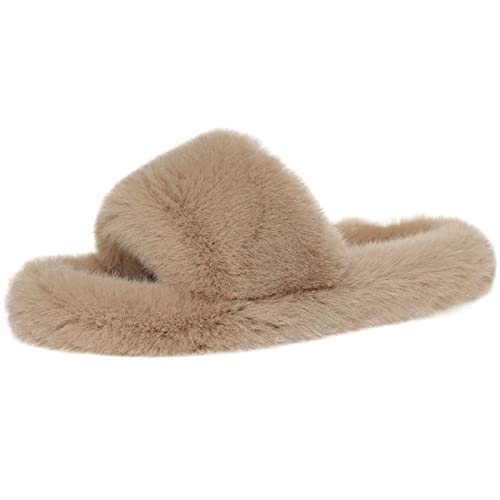 Slippers pour femmes et chaussures plates d'hiver confortables taille 37.5