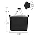 Lljsszr Front Bike Basket Easy Install Bicycle Basket for Outdoor Riding Hiking