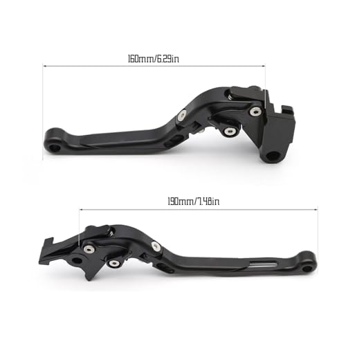 Levier de frein d'embrayage CNC extensible pour Z900 gris - 2