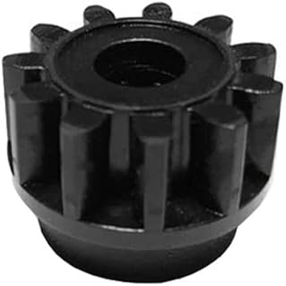 1pcs/2pcs Plastic Bearing Gear, Easy Mop Pedal Broom Spin Replacement Part One Way Clutch Octagon Bearing Bucket Gear Sprockets Repair (2pcs Black)