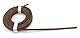 BELI-BECO L318/5 Kabel - Kupferlitze 3 x 0,14 mm² (1x18x0,10 mm) - Drillingsleitung - 5 m Ring (Fleischmann-Farben: Hellbraun-Schwarz-Dunkelbraun)