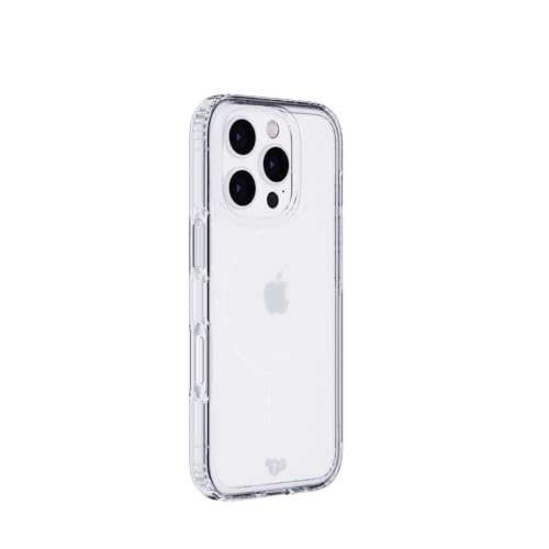 Funda transparente iPhone 16 Pro tech21 EvoClear MagSafe antichoque 3