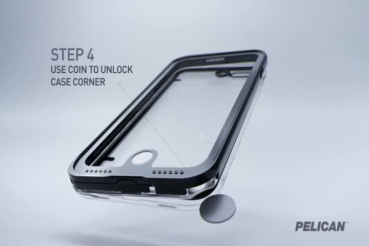 Coque étanche PELICAN I1015 Pour IPhone / Smartphone - Transparente