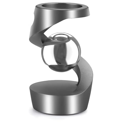 DOLASEV Kinetic Desk Toys, Desk Toys for Office for Adults, Metal Fidget Toys for Kids, Desk Fidgets for Adults (Grey Silver) Cover