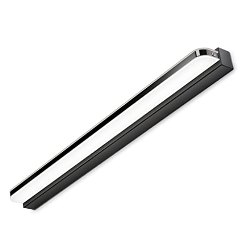 Éclairage de lit LED étanche RAGGZZ noir 40cm applique murale blanc froid