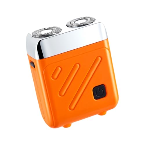 Krujecnt Máquinas de Afeitar para Hombres | Cortadora Inalámbrica Impermeable,Máquina de Afeitar Eléctrica con Rotación 360 Grados | Para Barba, Cabeza Y Cuerpo, Uso Y Húmedo, Para Regalos