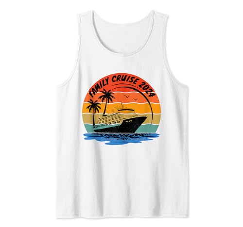 Family Cruise 2024 Matching Family Vacation Cruise Squad Tank Top