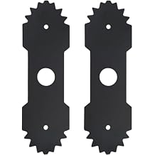 638006008 Edger Blades Heavy Duty Durable Steel 8-3/4", Compatible with Homelite Ryobi Edger, Fits RY13050 RY13050A RY15518 RY40030 P2300 RY40706VNM S20300 1" Center Hole Blade 2 Pack