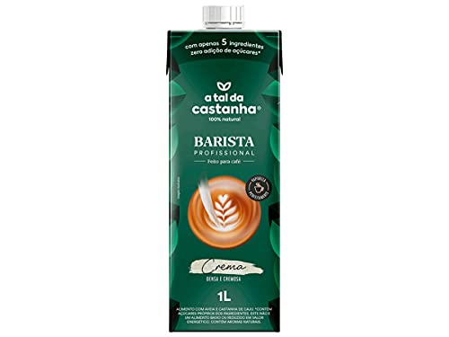 A Tal Da Castanha - Bebida Castanha Caju Com Aveia Barista, 1L