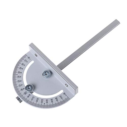 caralin Circular Table Saw Angle Ruler Professional for T Style Angle Ruler Saw Angle Ruler for Woodwo Metal
