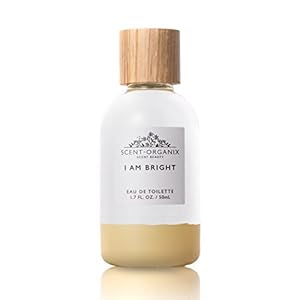 SCENT BEAUTY Scent-Organix I Am Bright Perfume for Men & Women Fruity and Citrusy Scent with Notes of Pineapple, Tiare Flower & Orange Flower – Non-Toxic, Vegan & Biodegradable Perfume – 1.7fl Oz