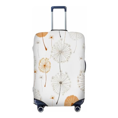 Dandelion Stretchable Luggage Covers for Suitcase TSA Approved, Dust Proof and Scratch Resistant Travel Luggage Protector for Carry On (22-24 in)