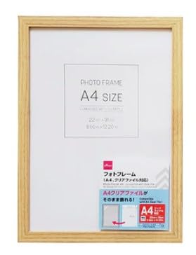 Amazon.co.jp: DAISO（ダイソー）フォトフレーム A4サイズ 0711CD