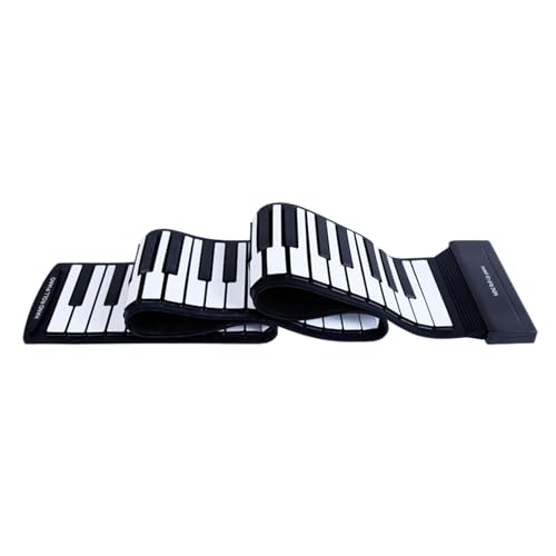 Baoblaze Clavier de Piano électrique enroulable à, en Silicone pliable, pour la programmation du salon, pour enfants - Les Beatles, Paul McCartney, John Lennon, RIngo Starr, George Harrison Baoblaze Clavier de Piano électrique enroulable à, en Silicone pliable, pour la programmation du salon, pour enfants – Image 5
