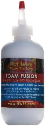 Hot Wire Foam Factory Brush-On Foam Fusion Glue, 8-Ounce by Hot Wire Foam Factory