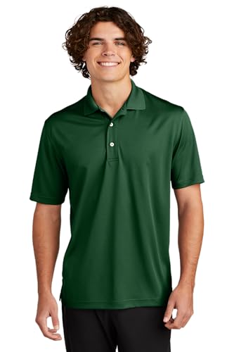 SPORT-TEK Unisex Dri-Mesh Polo Forest Green