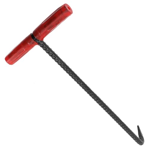Crochet de T acier levage couvercle regard outil portable multifonction ouverture facile poignée