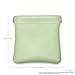 Woodten PU Leather Jewelry Travel Bag Leather Jewelry Pouch Christmas,Wedding Party Favor Gift Bag (L, Green)