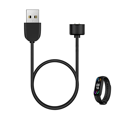 Smartwatch Mujer Xiaomi ILamourCar Cargador Compatible con Xiaomi Mi Band 5/Mi Band 6/Mi Band 7, 40cm Cable de Carga Magnético, Compatible con...