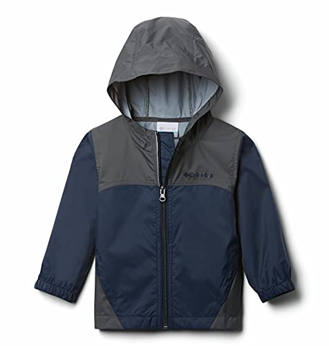 Columbia Boys Glennaker Rain Jacket, Collegiate Navy/Grill, Large - Thumbnail 4