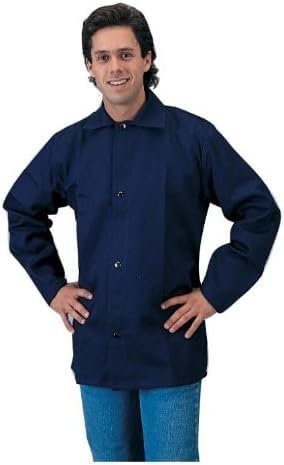 Tillman 6230B 9 oz FR Cotton Flame Retardant Jacket Navy Large