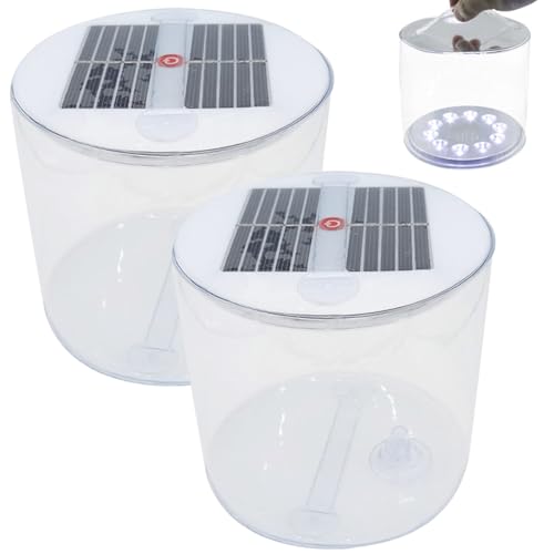 Lanterne solaire gonflable étanche pour éviter le manque de lumière en camping et voyage