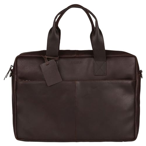 BURKELY Vintage River Worker 15,6' Dark Brown le sac idéal pour vos trajets pro