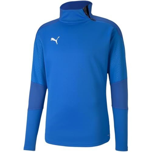 T-shirt d'entraînement en polaire PUMA homme bleu M sweat de sport thermique