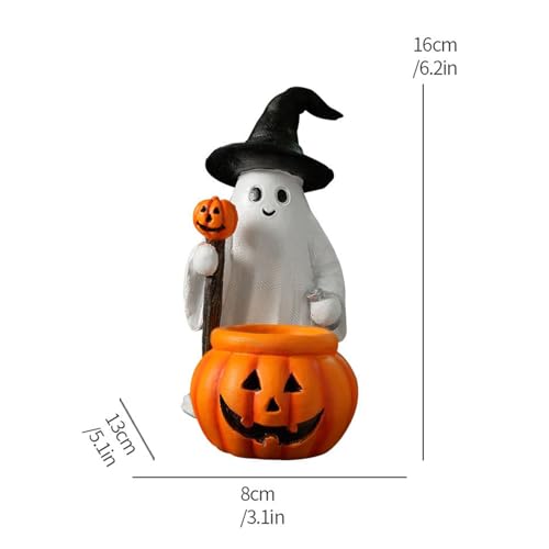 Figurine fantôme en résine pour décoration d'intérieur moderne - 6