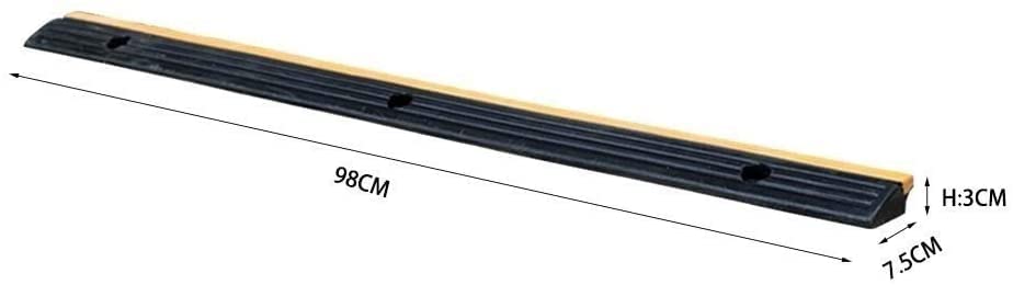 Rampes multifonction en caoutchouc durable pour marche d'intérieur de 3cm - 5