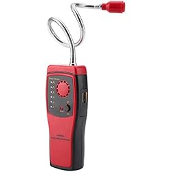 Alarma Sonora Y Luminosa Detector de fugas de gas, medidor de fugas de gas, tamaño compacto de alarma sonora y luminoso para laboratorio en casa