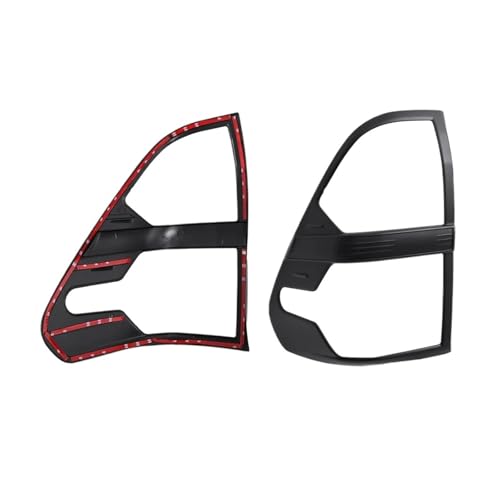 2pcs/set Taillight Cover Trim Compatible For Toyota Hilux Revo 2015-2024 Year All Models Rear Light Cover Protector 4X4 Car Accessories