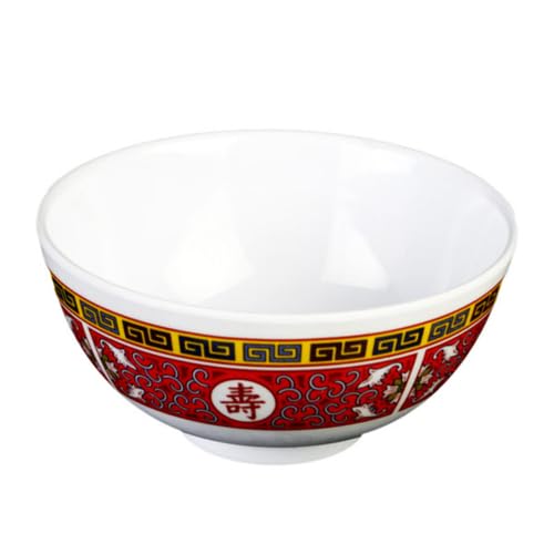 3008TR Rice Bowl, 6 oz., 3-3/4" Dia., Round, Break-Resistant, Dishwasher Safe, Melamine, Longevity, BPA Free, NSF, Pack of 12