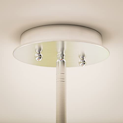 Kenroy Home 93013BS Bulletin 3-Light Pendant, Brushed Steel by Kenroy Home - Image 4